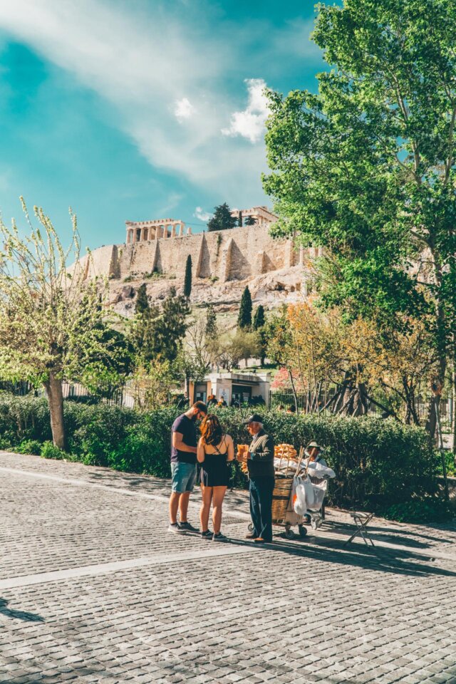 Athens Dionysiou Aeropagitou - credit Marketing Greece
