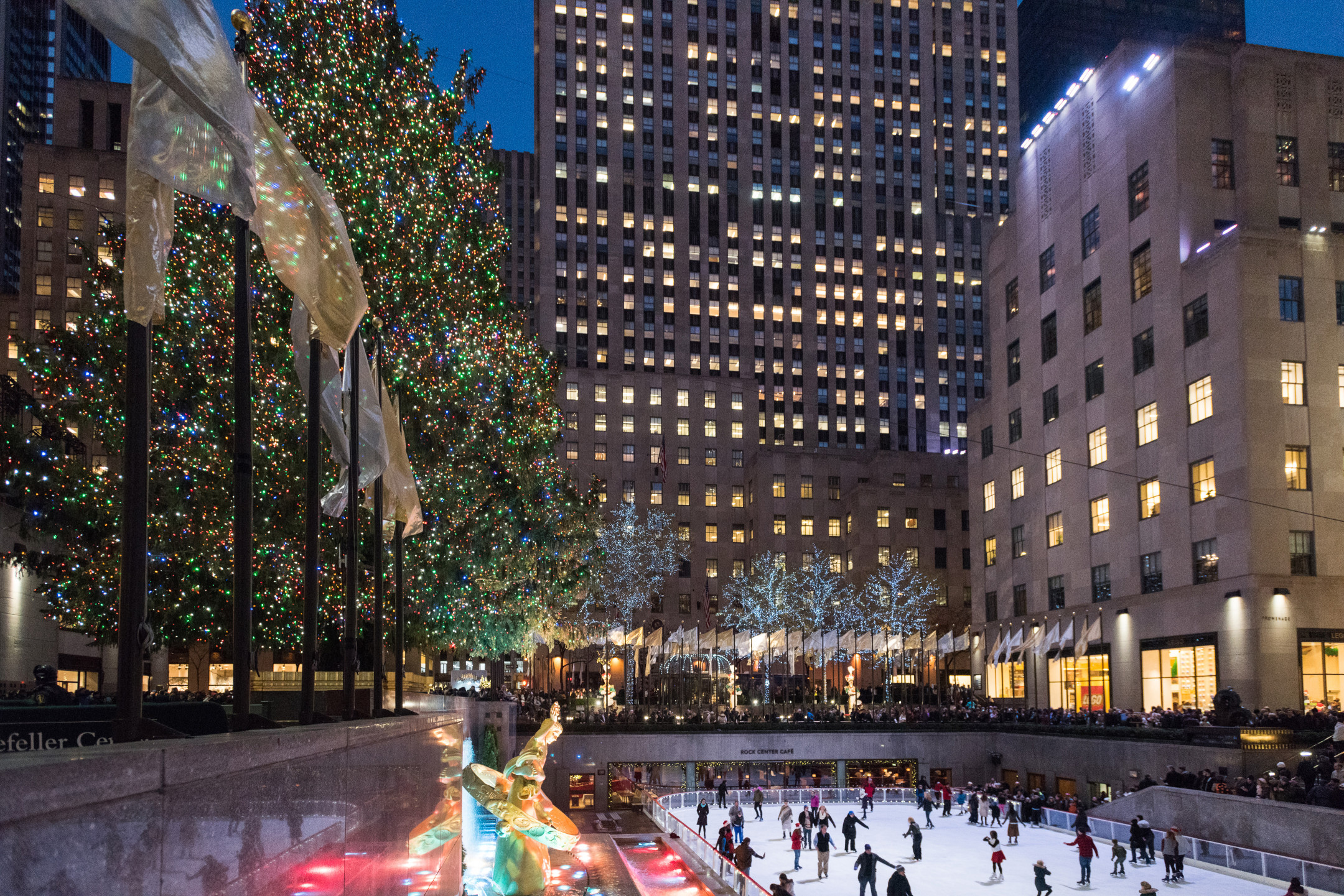 Witness the magic of New York this winter with direct flights from EDI - so get your skates on!