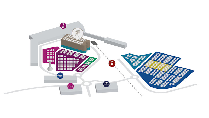 Multi-storey parking map 2024