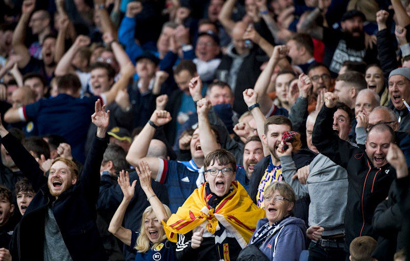 Scotland football fans 2.