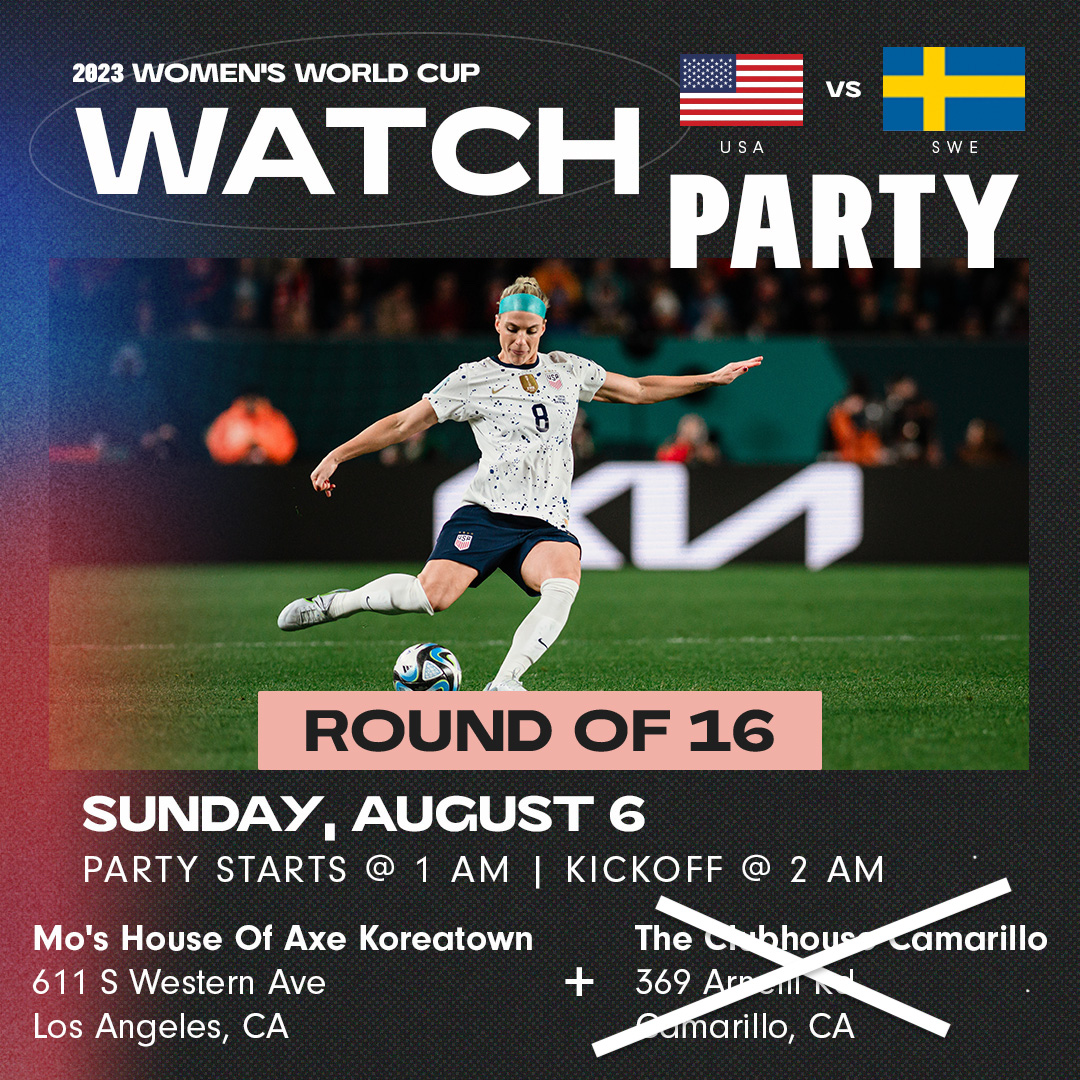 USA vs SWEDEN WORLD CUP WATCH PARTY (Round of 16)