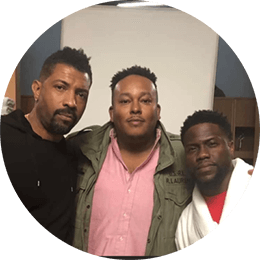 Group photo of three men