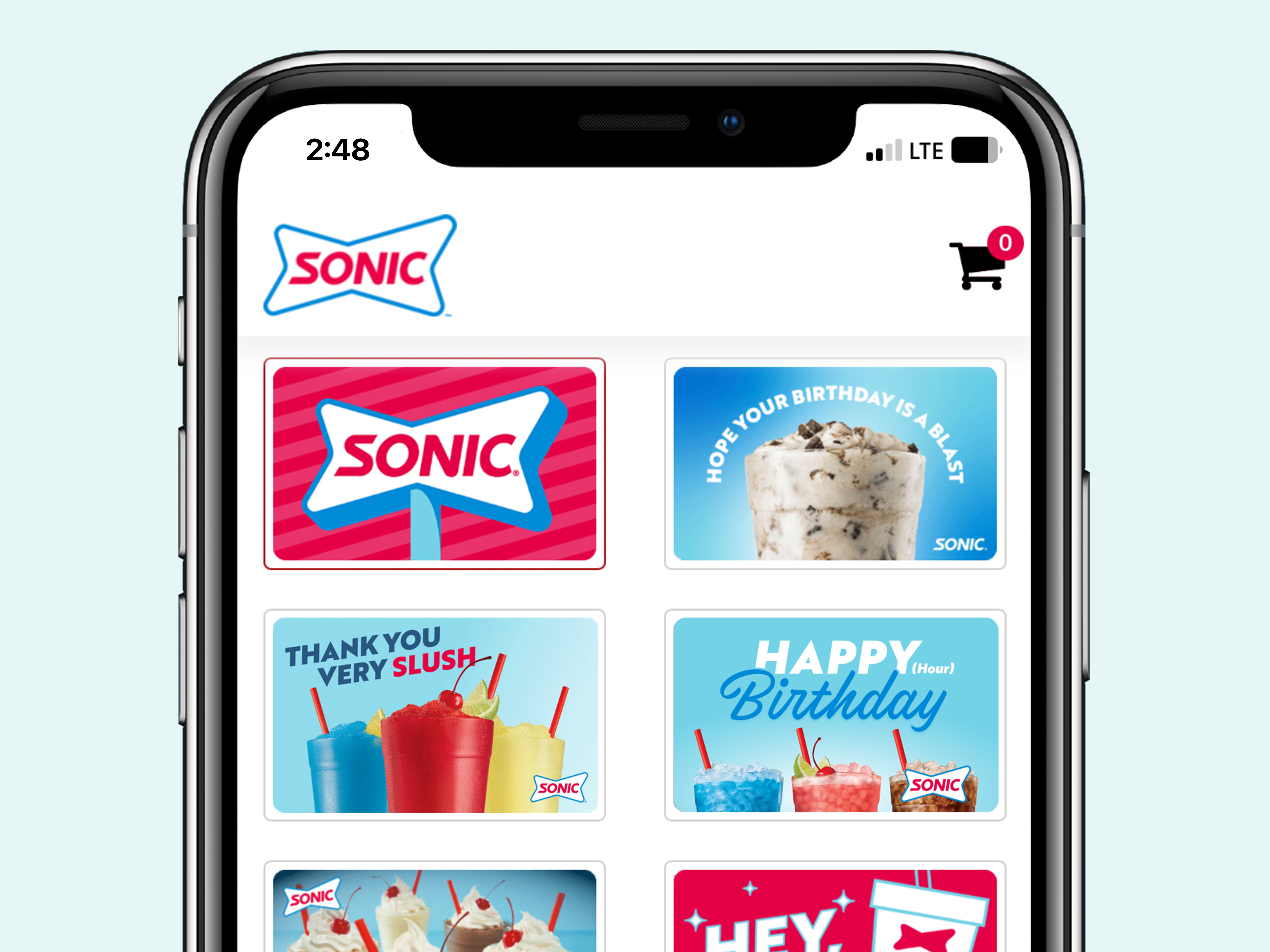 Gift Cards | Sonic