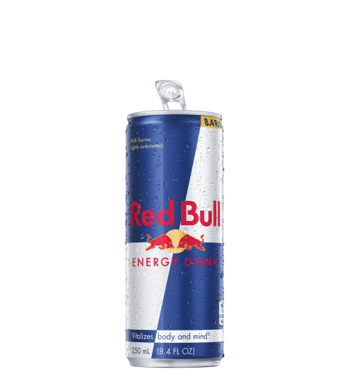 Red Bull Energy Drink: Vitalizes Body and Mind.®