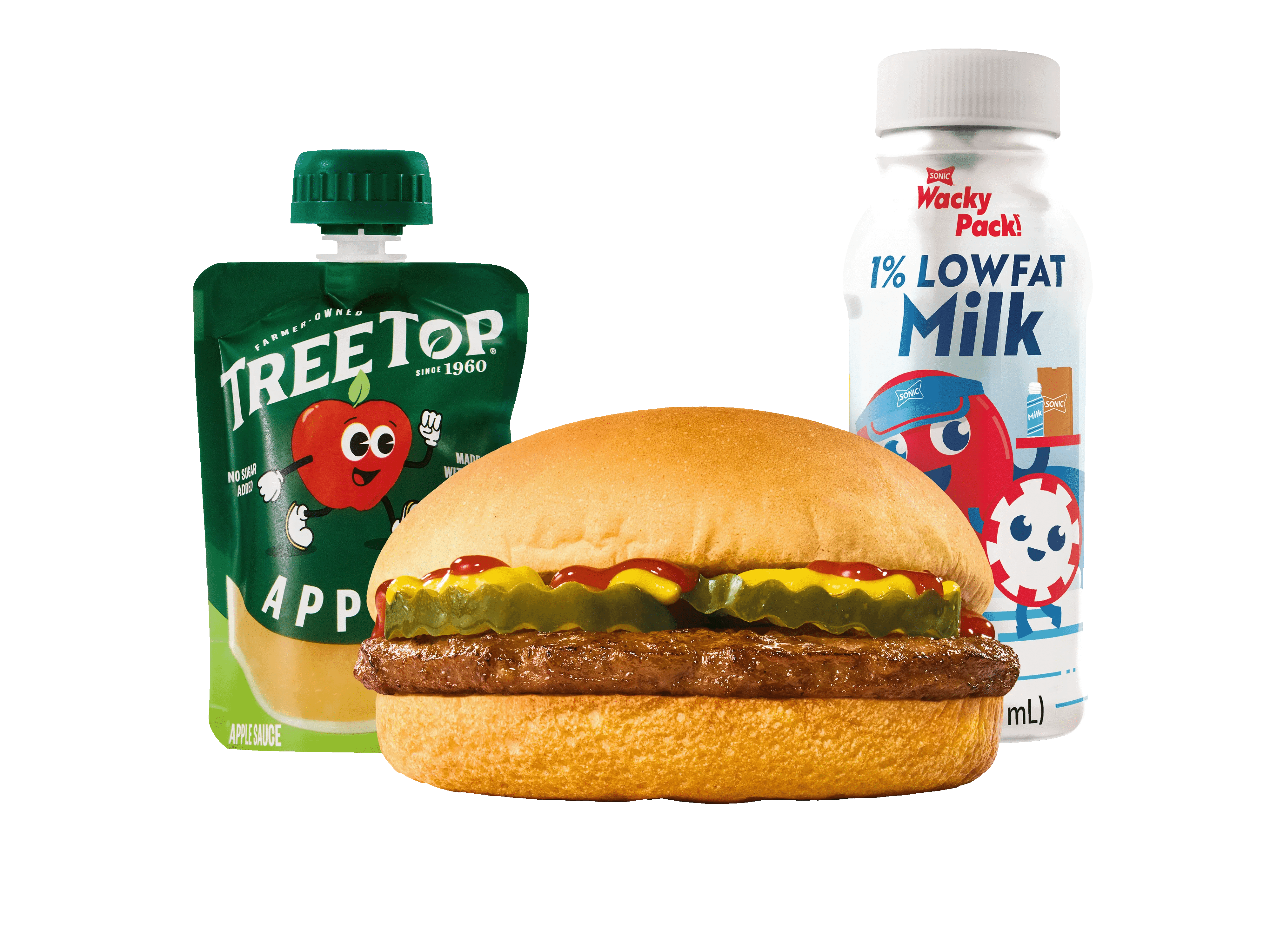 Hamburger Wacky Pack® - Nearby For Delivery or Pick Up | Sonic