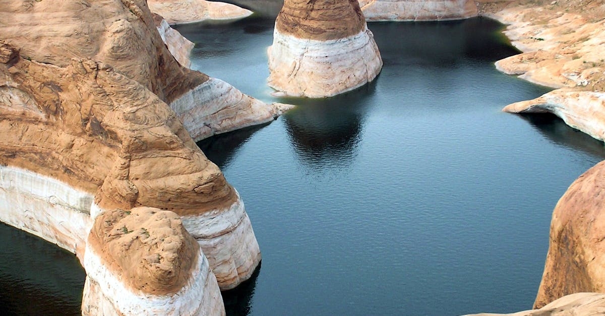 White and Brown Canyon during Daytime