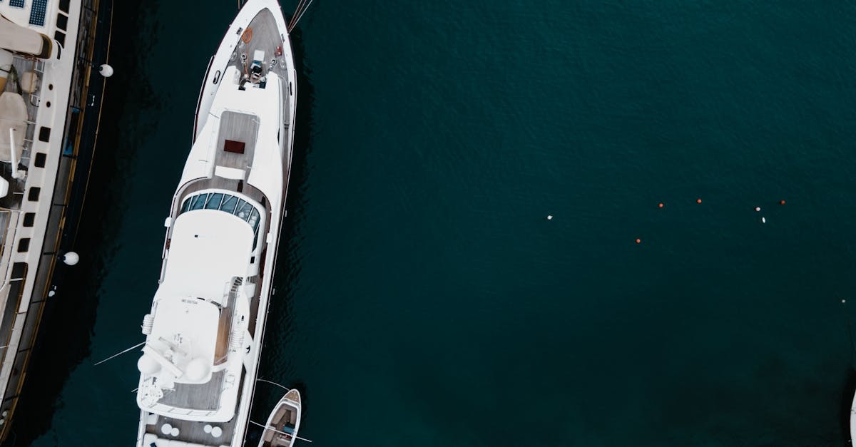 An Aerial Photography of Watercrafts on the Sea