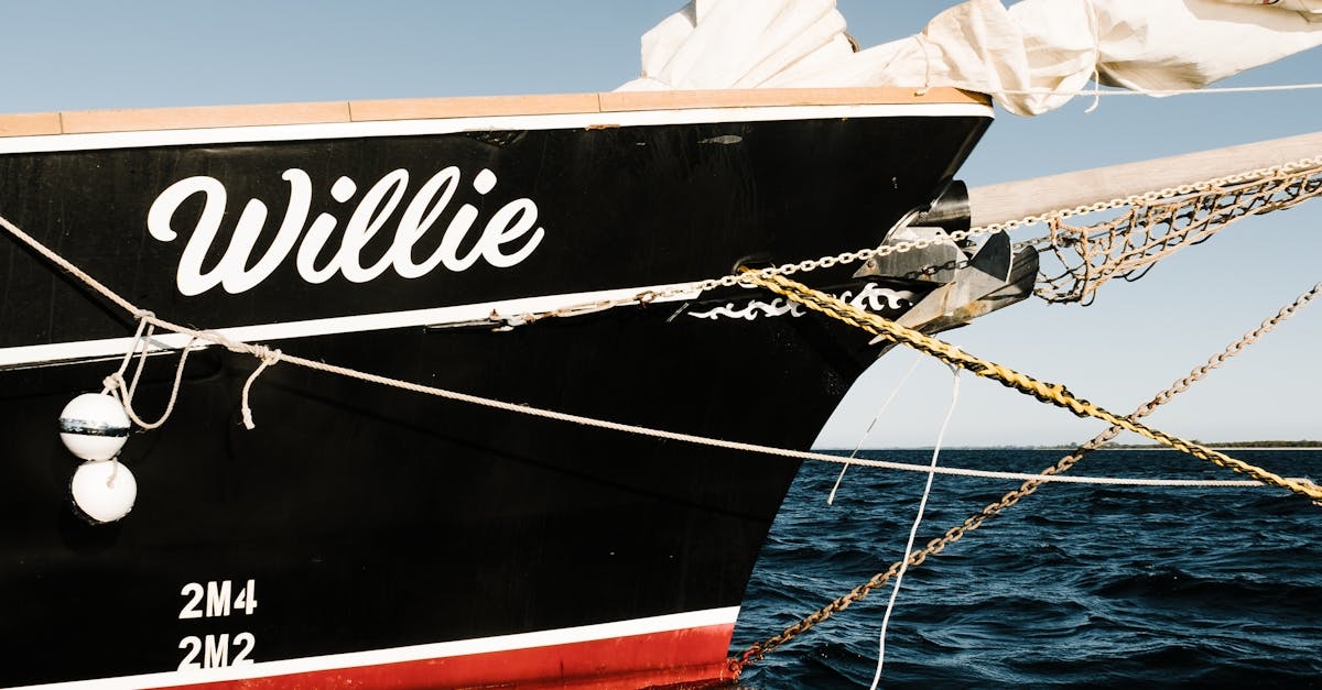 Close-up Photo of Sail Boat's Bow
