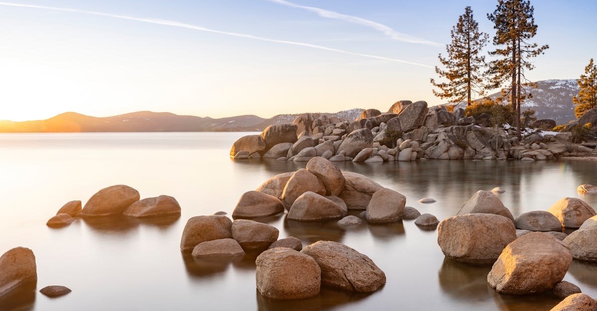 Rocks on Lake Tahoe