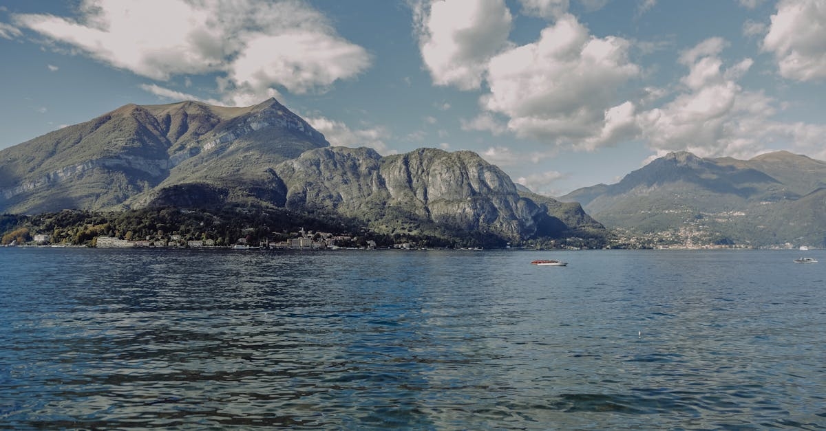 Body of Water Near Mountain