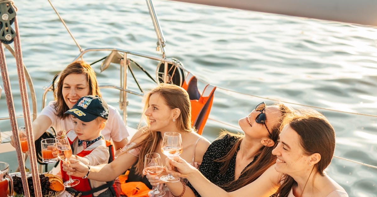 People Having Party in the Yacht