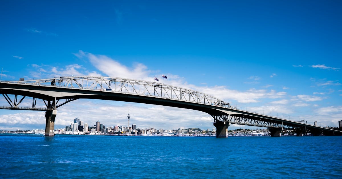 Bridge Under Blue Sky