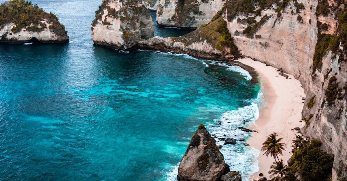High Angle Photo of Beach