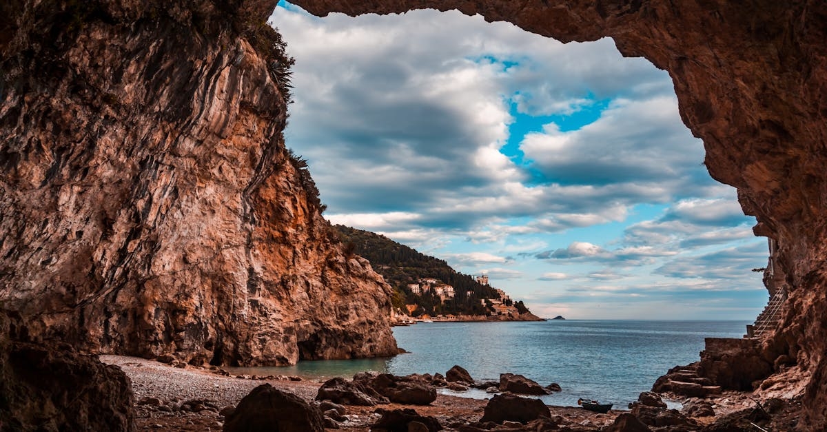 Cave Beside the Ocean