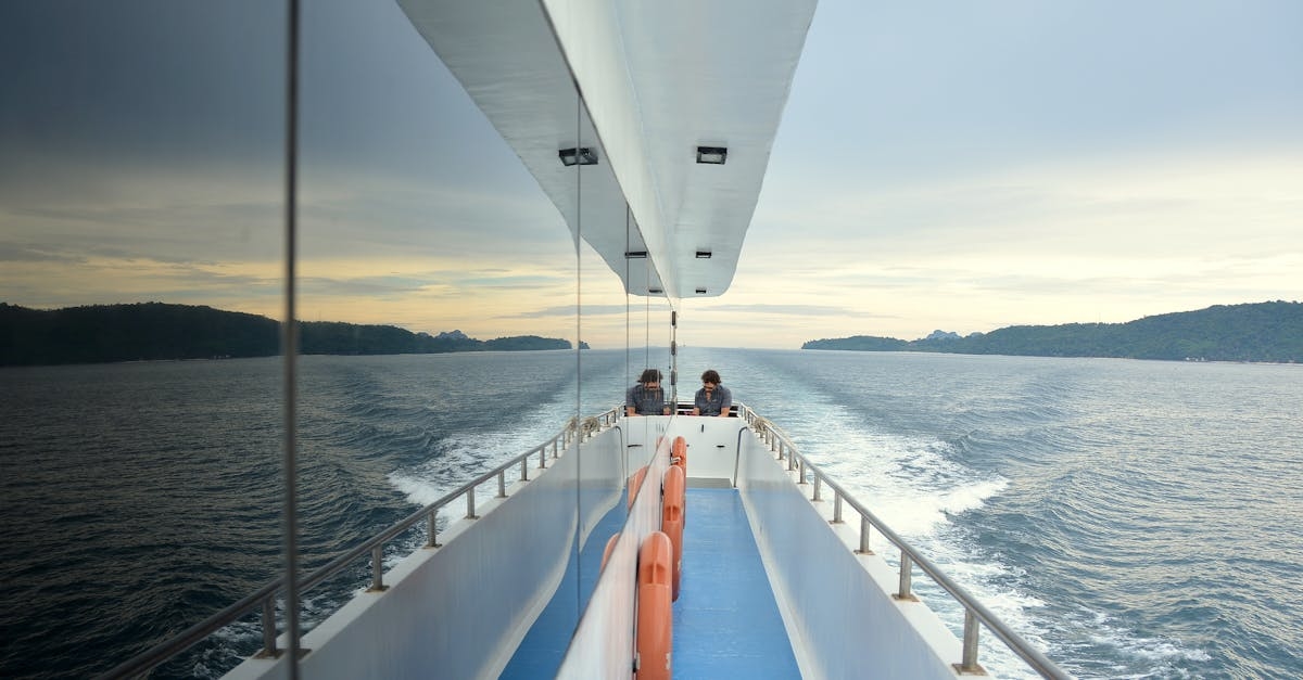 Person Sitting on Boat