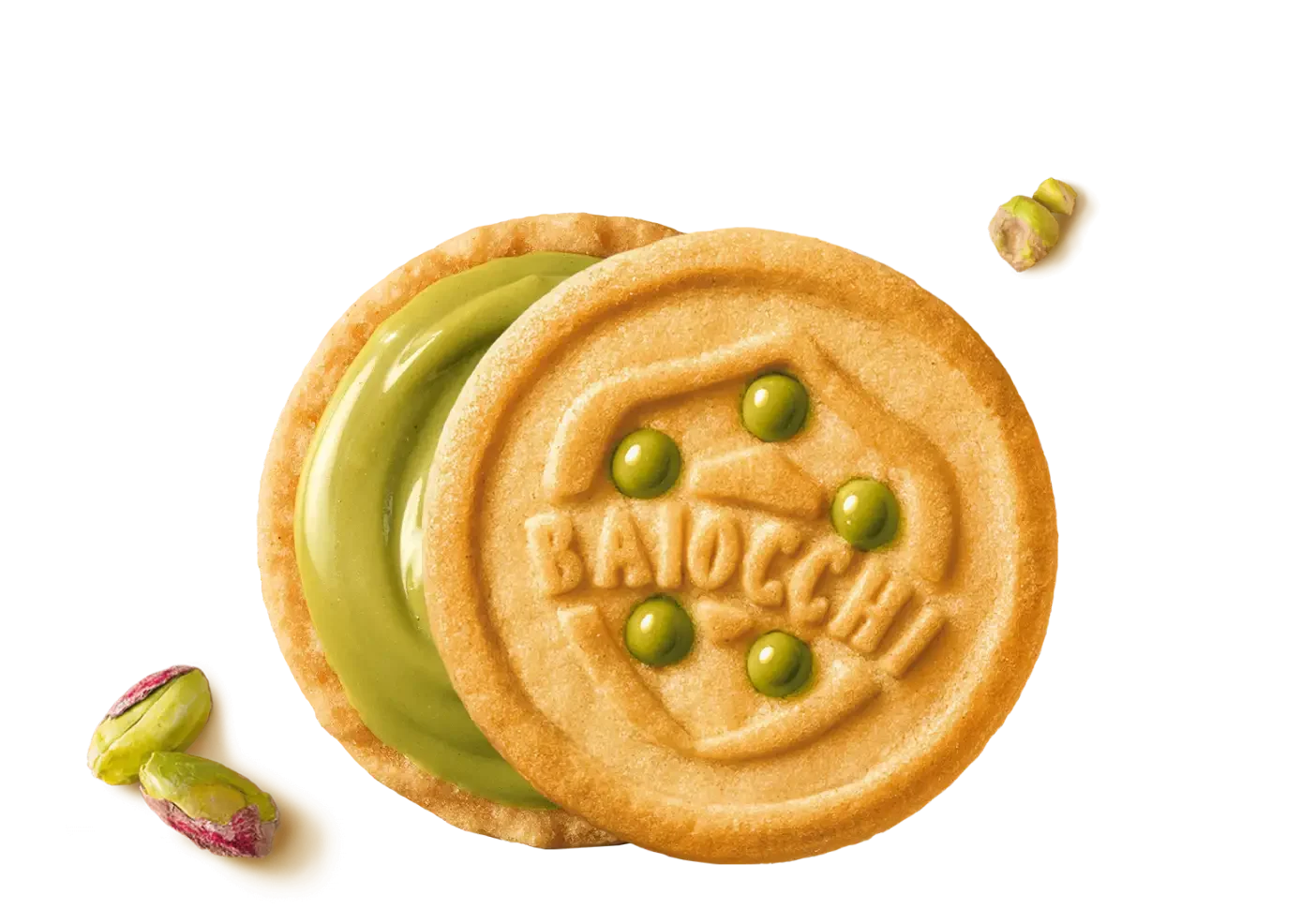 Pistachio biscuit