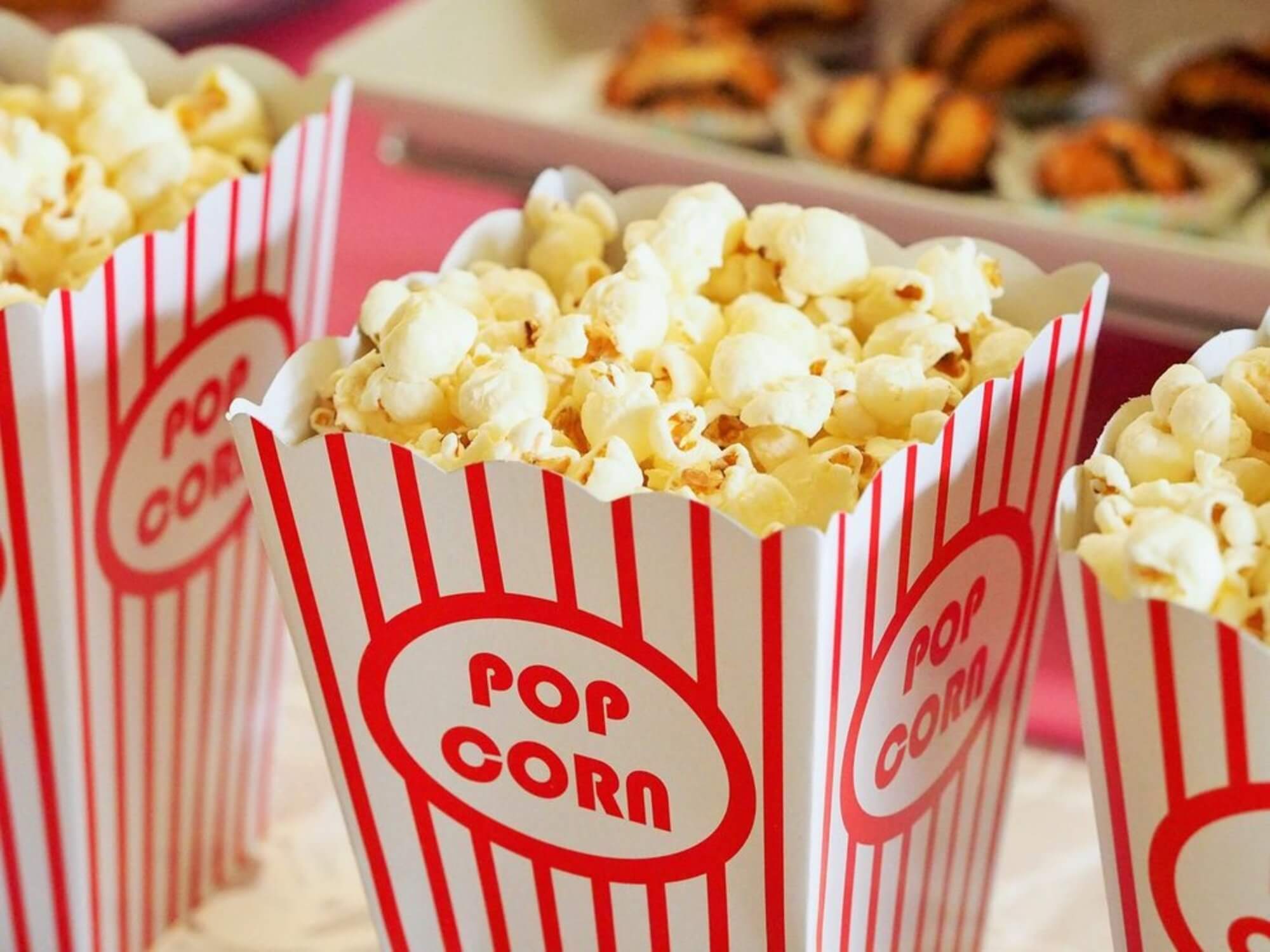 popcorn cinema snacks