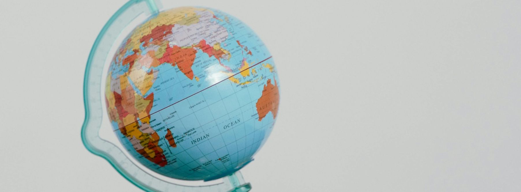 a globe depicting slang around the world