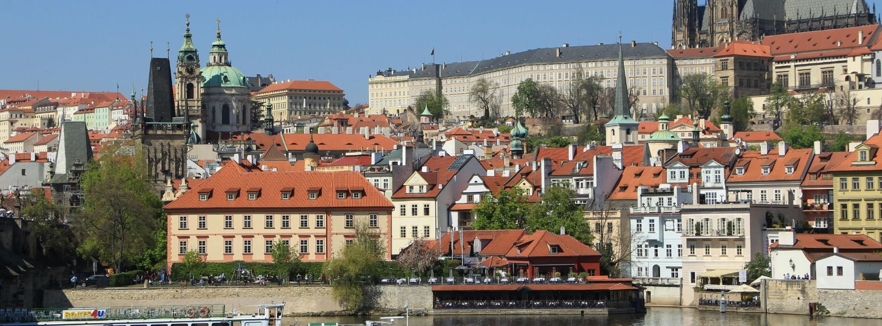 a picture of prague where people speak the czech language