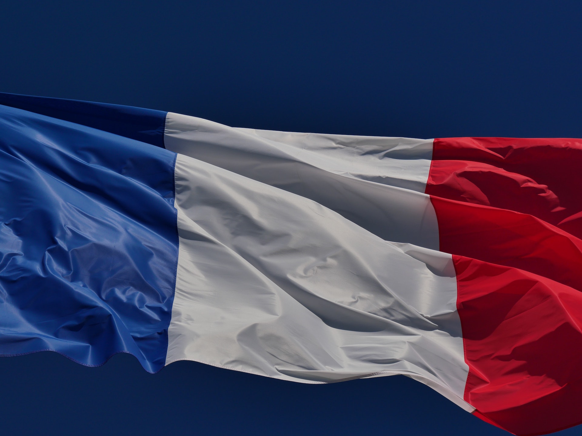 french flag waving