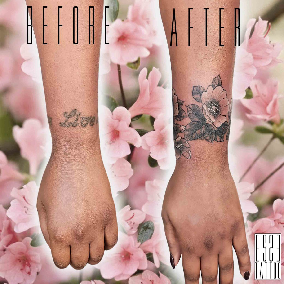 Flower Bracelet Cover-Up - Flower Bracelet Cover-Up