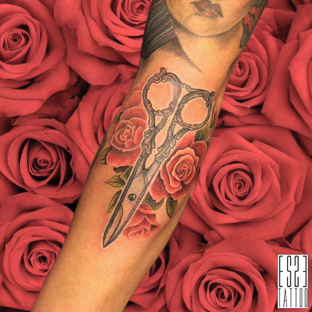 Scissors and Roses