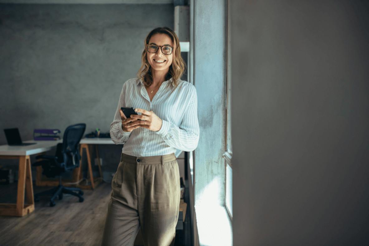 Damen haben beim Zusammenstellen des Business-Casual-Looks eine breite Auswahl.