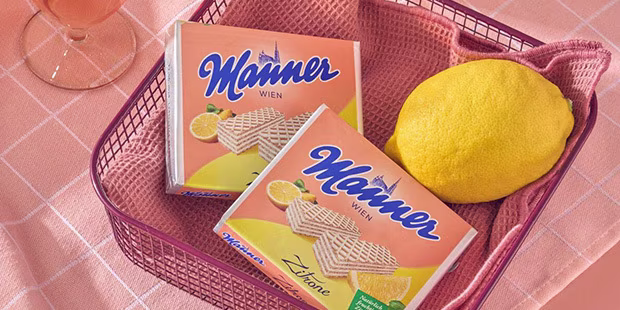 Mannerschnitten mit Zitronengeschmack und Roséwein - shöpping.at