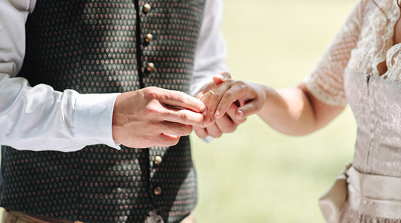 Heiraten in Tracht