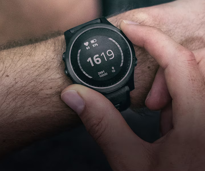 Smartwatch an Arm