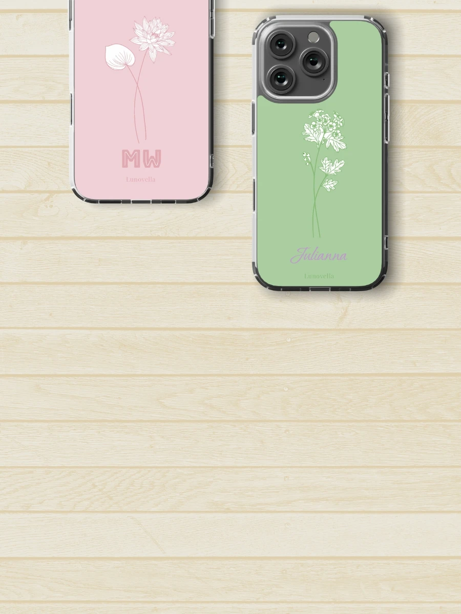 Beautifully designed, elegantly personalized iPhone cases.