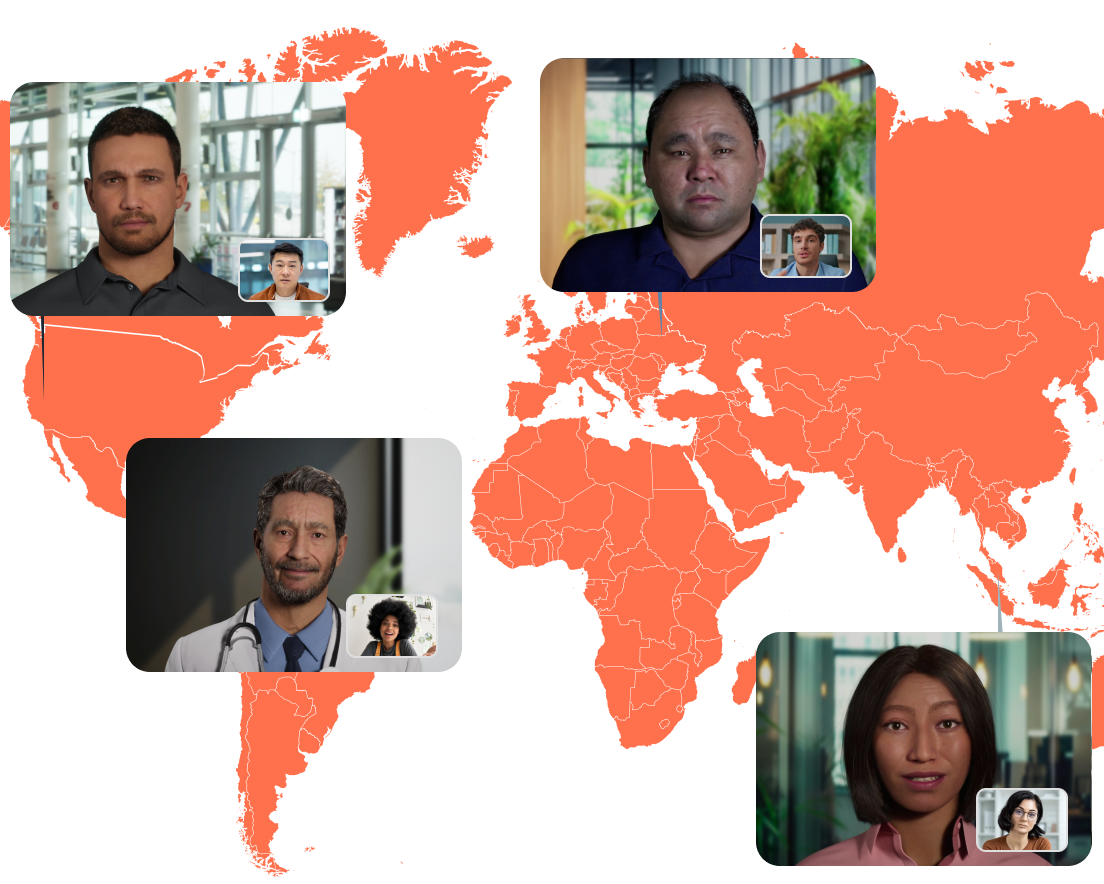 Train globally with rapport