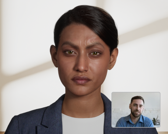 Emotionally Reactive Avatars - Cloud Page