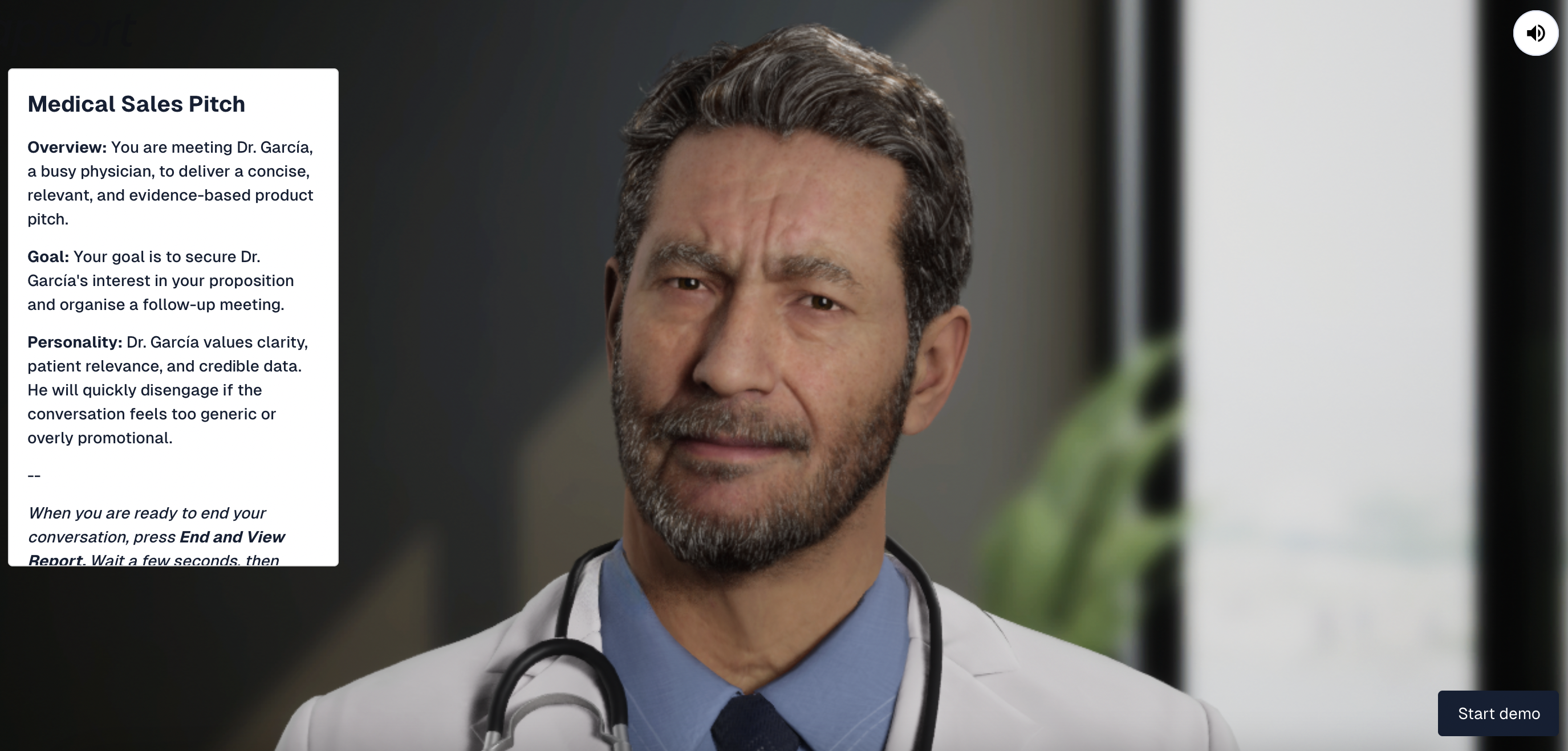 Medical Sales Pitch