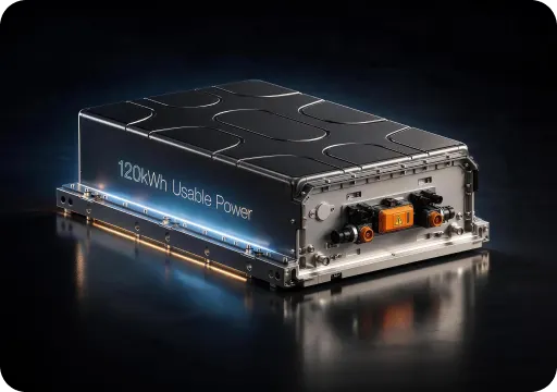 120kWh of Usable Power