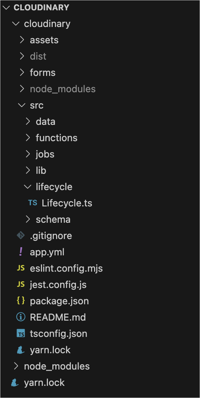 OCP App File Structure