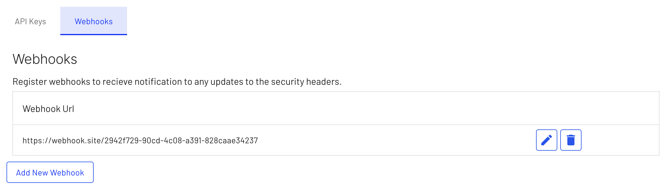 Jhoose Security - Webhook