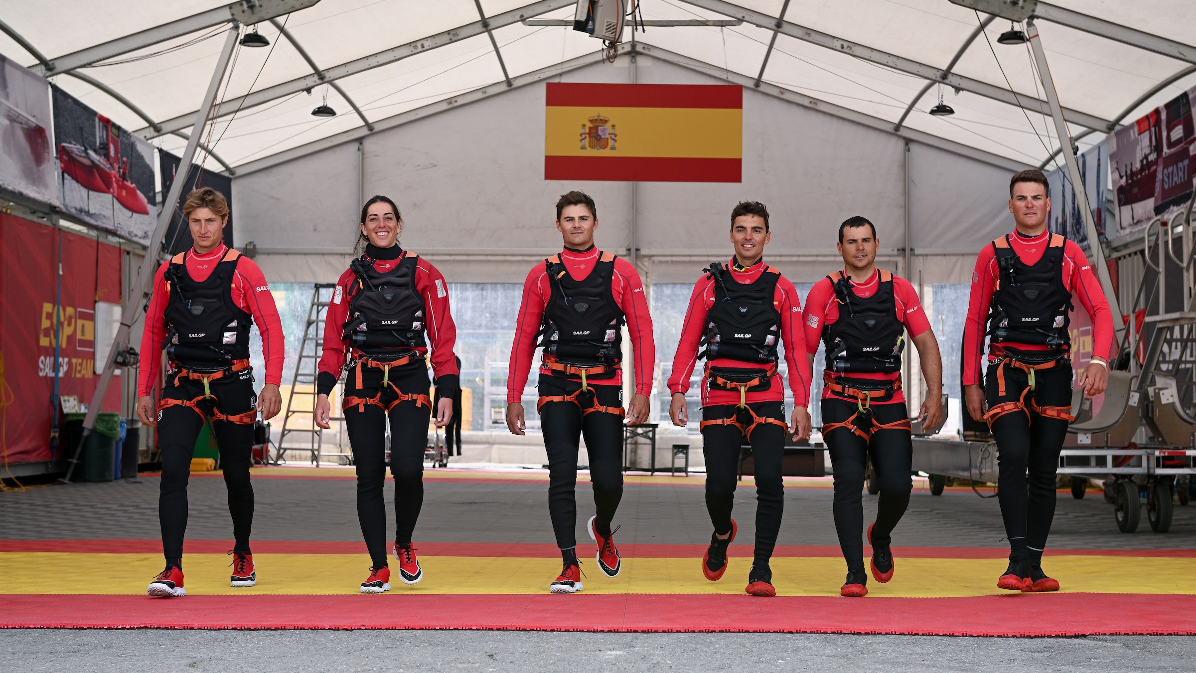 Season 3 // Spain SailGP Team // Group crew shot
