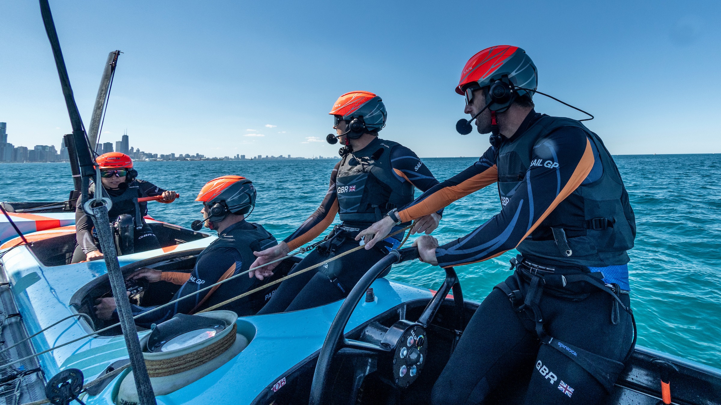 Season 3 // United States Sail Grand Prix Chicago // Great Britain crew