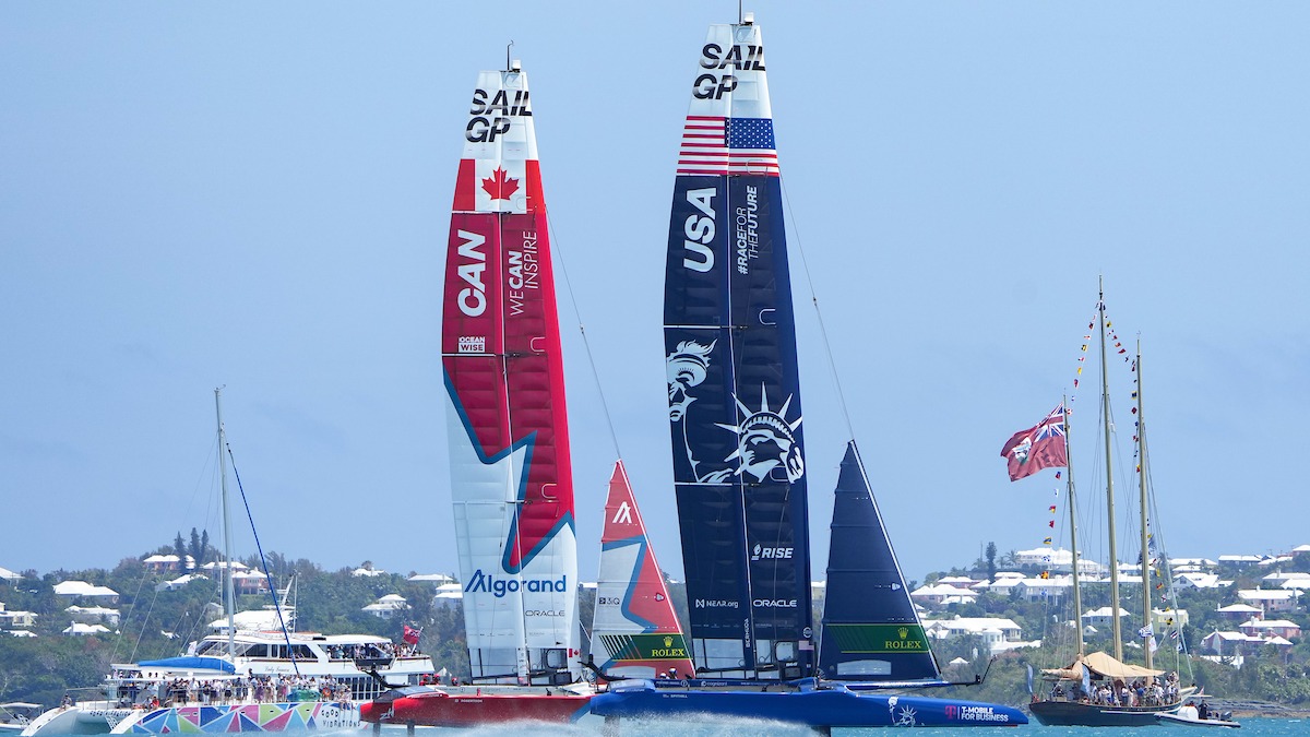 Season 3// Bermuda Sail Grand Prix// Final// USA and Canada