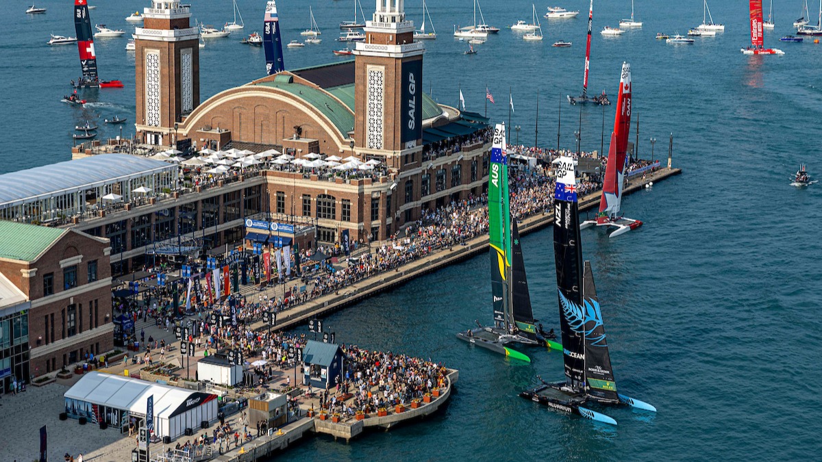 Rolex United States Sail Grand Prix | Chicago at Navy Pier | Season 4 | New Zealand | Australia