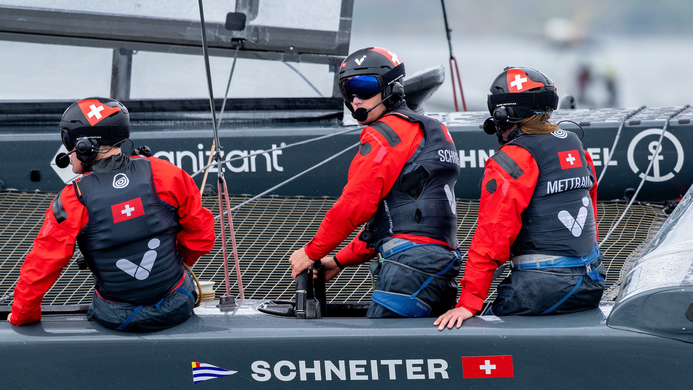 Season 4 // Switzerland SailGP Team // Mettraux with Sebastien Schneiter