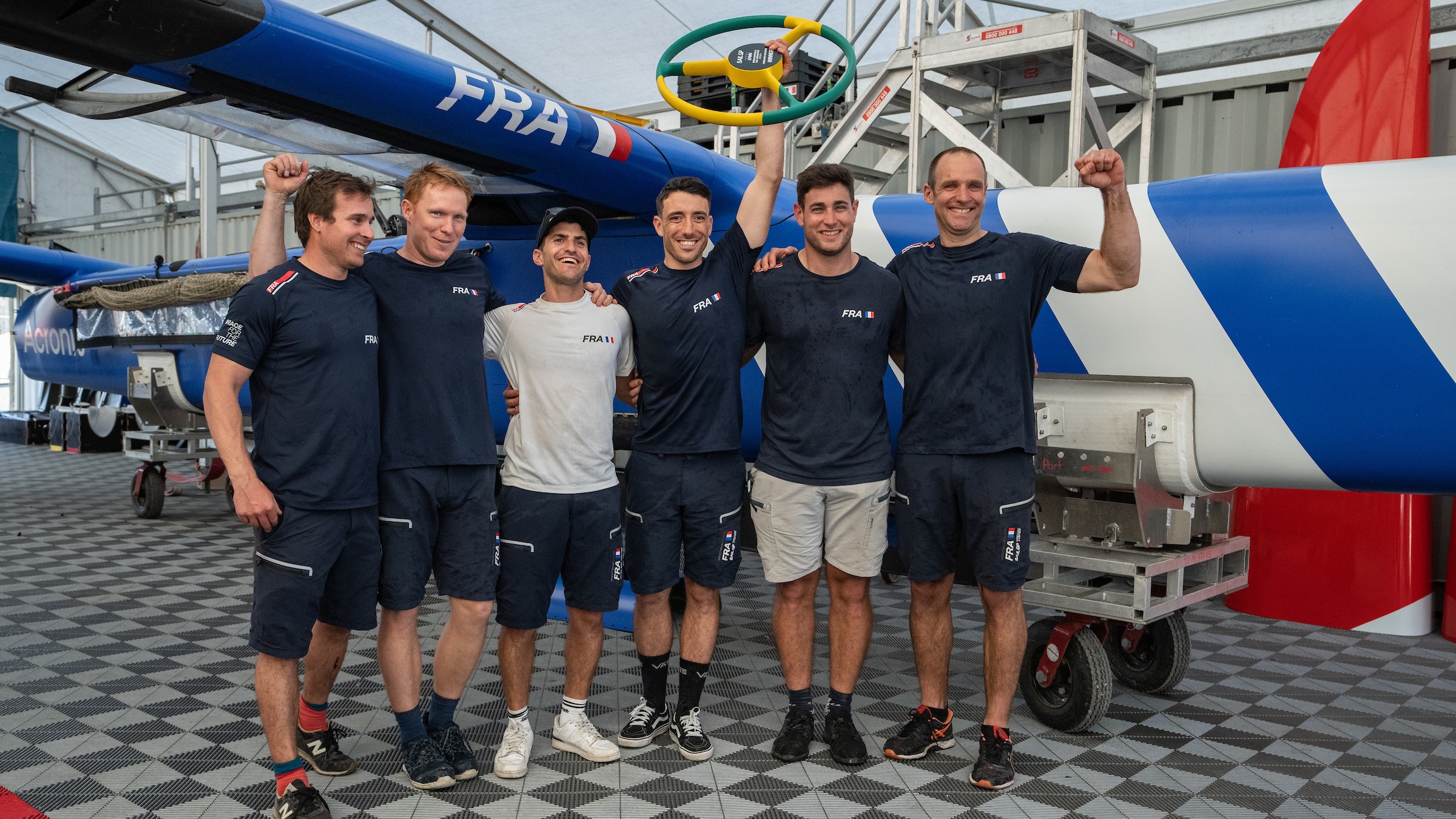 Season 3 // Australia Sail Grand Prix // France celebrate Sydney win