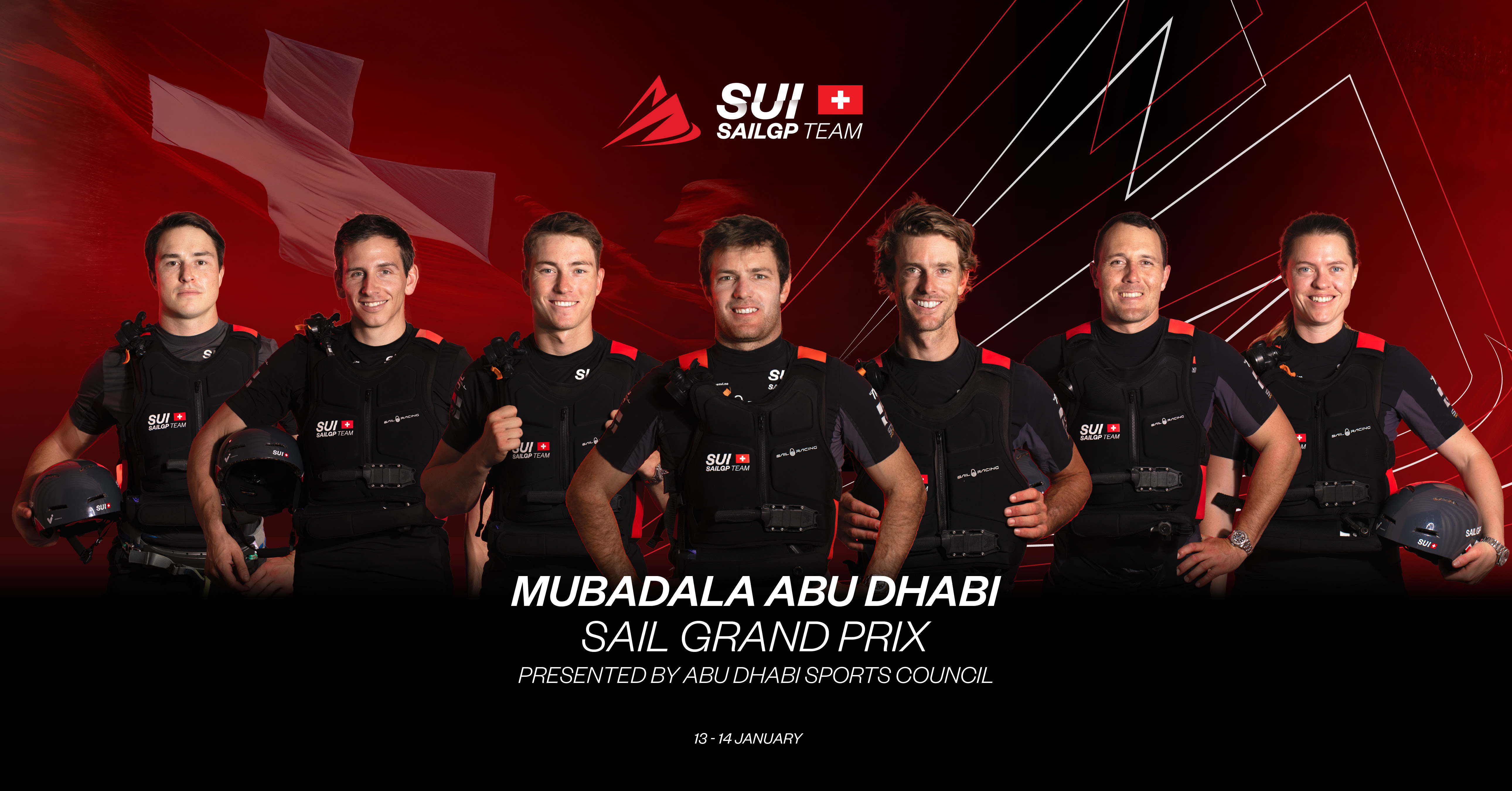 Abu Dhabi Sail Grand Prix | Season 4 | Switzerland | Crew List