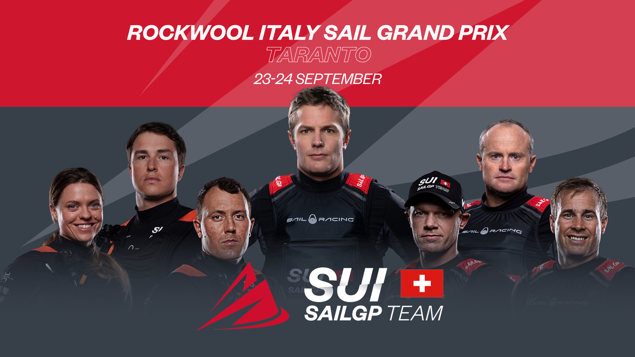 Italy Sail Grand Prix | Taranto | Season 4 | Switzerland | Crew