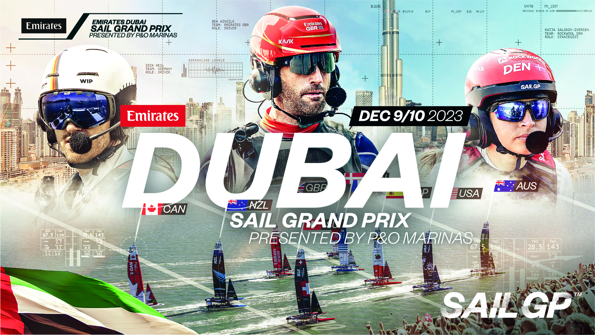 Season 4 | Dubai Event Announcement | 16x9 event poster asset