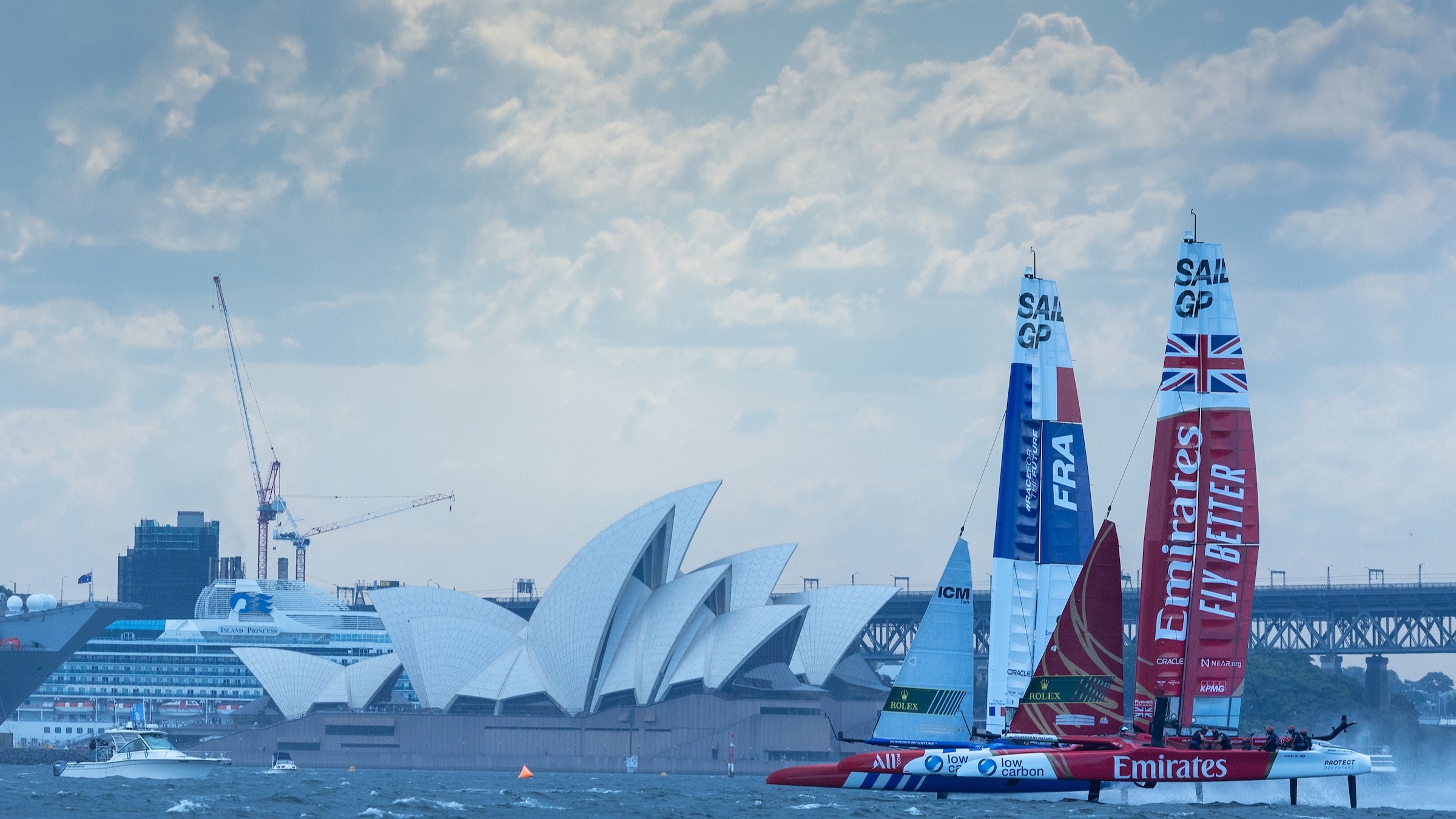 Season 3 // Australia Sail Grand Prix // France and Great Britain with Sydney Opera House