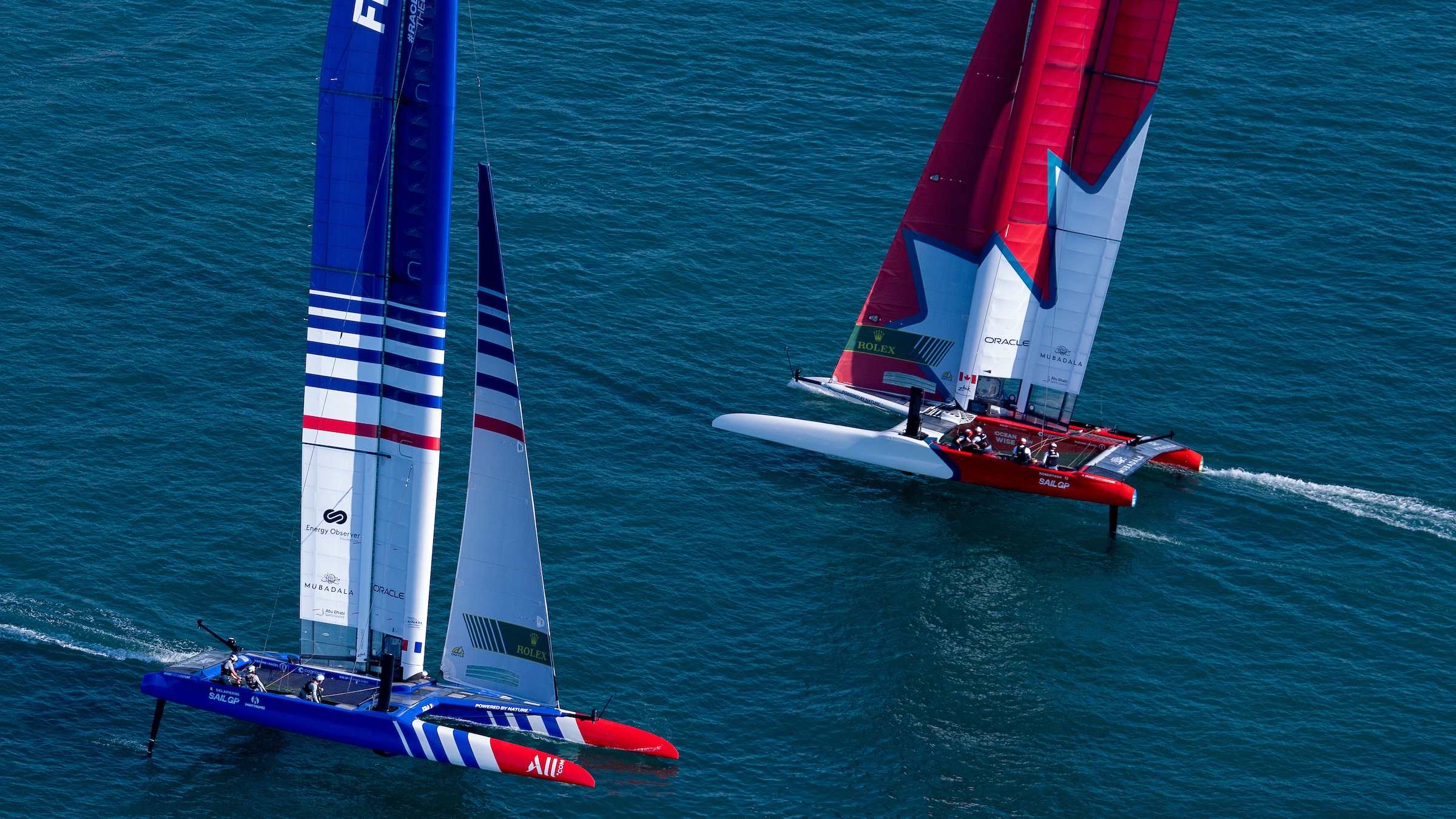 Season 4 // Canada and France in Abu Dhabi practice racing 