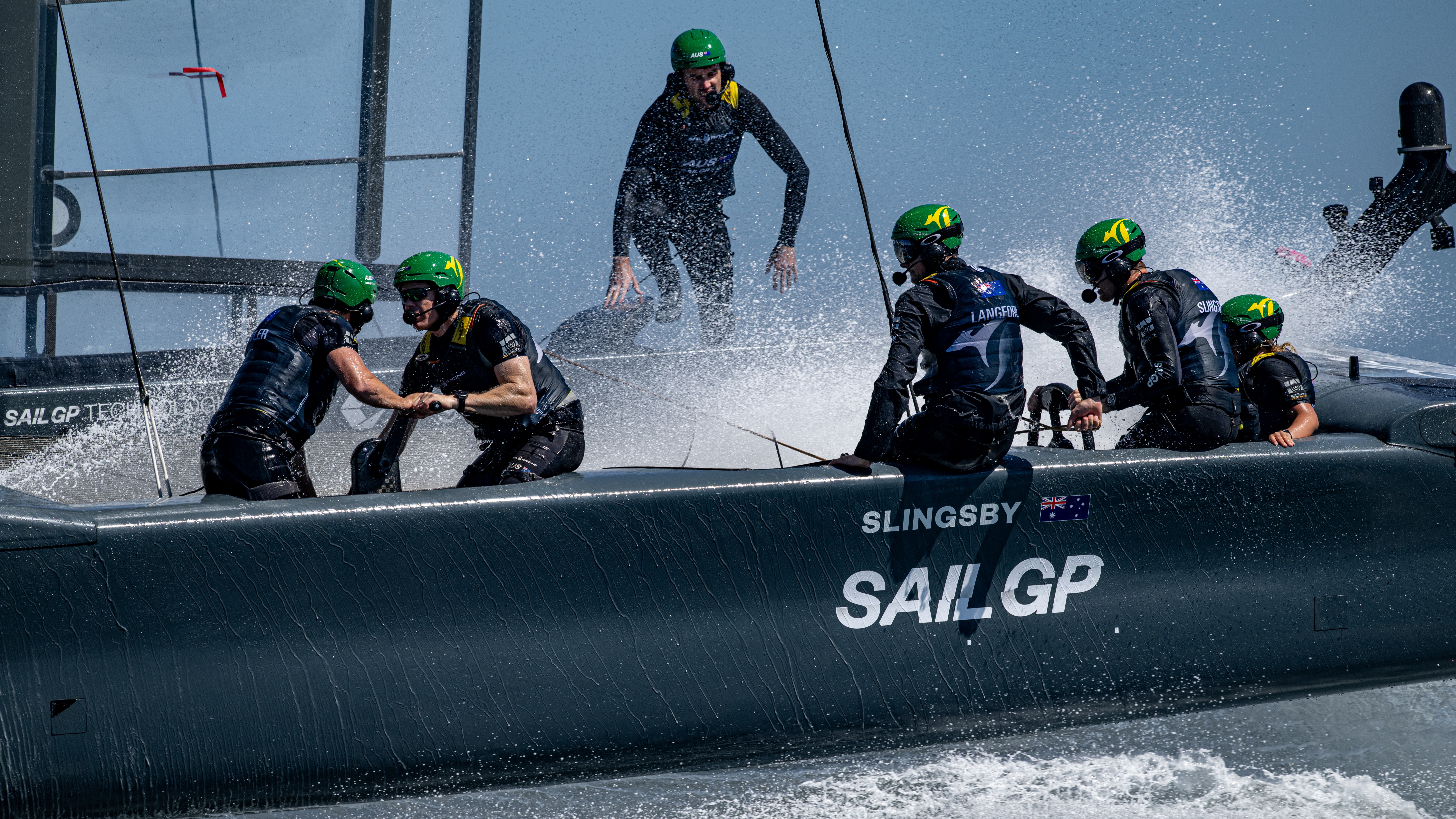 Season 4 // Australia SailGP Team // Australia in practice 