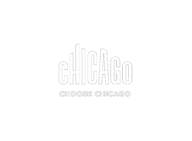Choisissez le logo Chicago blanc - Chicago Tier 2